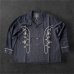 画像1: GYPSY＆SONS　EMBROID RODEO SHIRTS  BLACK (1)
