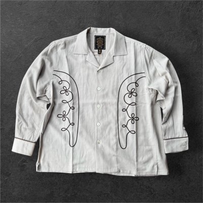 画像1: GYPSY＆SONS　EMBROID RODEO SHIRTS  IVORY