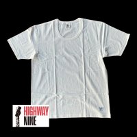 HIGHWAY NINE　ハイウェイナイン　U-NECK 20/TENJIKU S/S TEE　WHITE　ホワイト