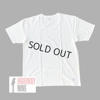 画像1: HIGHWAY NINE　ハイウェイナイン　U-NECK 20/TENJIKU S/S TEE　WHITE　ホワイト