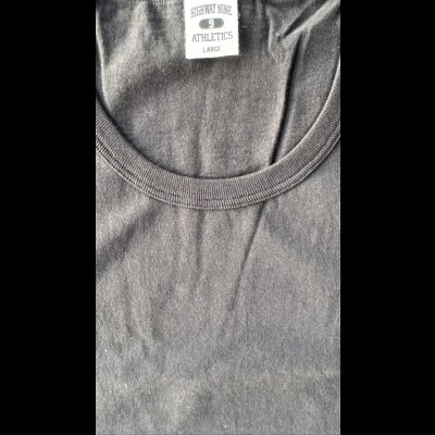 画像4: HIGHWAY NINE ハイウェイナイン U-NECK 20/TENJIKU S/S TEE BLACK ブラック