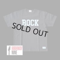 HIGHWAY NINE　ハイウェイナイン　 10/-TENJIKU ROUGH FIT S/S PRINT TEE (ROCK)　ＢＬＡＣＫ　ブラック