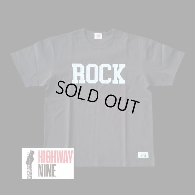 画像1: HIGHWAY NINE　ハイウェイナイン　 10/-TENJIKU ROUGH FIT S/S PRINT TEE (ROCK)　ＢＬＡＣＫ　ブラック