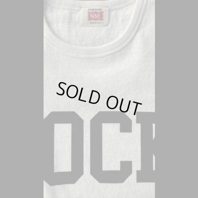 画像4: HIGHWAY NINE　ハイウェイナイン　 10/-TENJIKU ROUGH FIT S/S PRINT TEE (ROCK)　WHITEホワイト