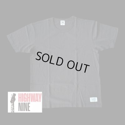 画像1: HIGHWAY NINE　ハイウェイナイン　C-NECK 20/TENJIKU S/S TEE　ＢＬＡＣＫ　ブラック