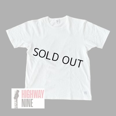 画像1: HIGHWAY NINE　ハイウェイナイン　C-NECK 20/TENJIKU S/S TEE　WHITE ホワイト