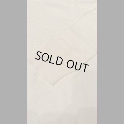 画像4: HIGHWAY NINE　ハイウェイナイン　U-NECK ハニカムサーマルL/S　Tee　NATURAL　ナチュラル