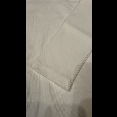 画像4: HIGHWAY NINE　ハイウェイナイン　U-NECK RIB　L/S　Tee　WHITE