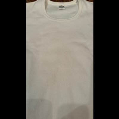 画像3: HIGHWAY NINE　ハイウェイナイン　U-NECK RIB　L/S　Tee　WHITE