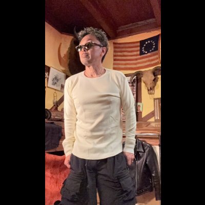 画像5: HIGHWAY NINE　ハイウェイナイン　C-NECK ハニカムサーマルL/S　Tee　NATURAL　ナチュラル