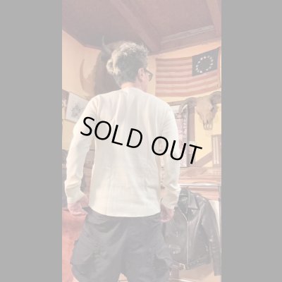 画像6: HIGHWAY NINE　ハイウェイナイン　C-NECK ハニカムサーマルL/S　Tee　NATURAL　ナチュラル