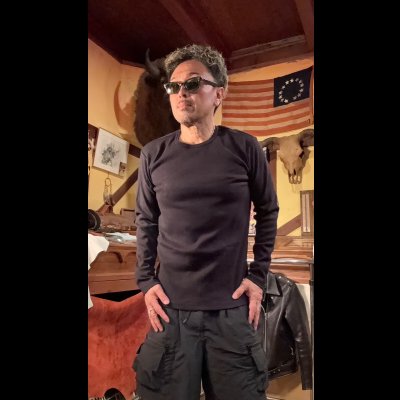 画像5: HIGHWAY NINE　ハイウェイナイン　C-NECK RIB　L/S　Tee　ＢＬＡＣＫ　ブラック