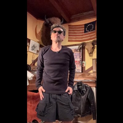 画像5: HIGHWAY NINE　ハイウェイナイン　U-NECK RIB　L/S　Tee　ＢＬＡＣＫ　ブラック