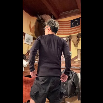 画像6: HIGHWAY NINE　ハイウェイナイン　U-NECK RIB　L/S　Tee　ＢＬＡＣＫ　ブラック