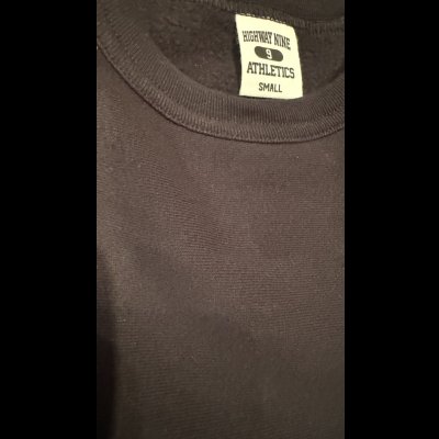 画像5: HIGHWAY NINE　ハイウェイナイン　9oz 裏起毛　CREW　BLACK