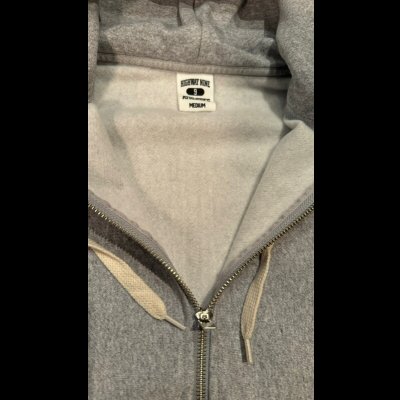 画像3: HIGHWAY NINE ハイウェイナイン 9oz 裏起毛 ZIP P.K GRAY