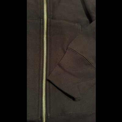 画像4: HIGHWAY NINE ハイウェイナイン 9oz 裏起毛 ZIP P.K BLACK