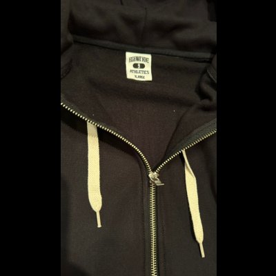画像3: HIGHWAY NINE ハイウェイナイン 9oz 裏起毛 ZIP P.K BLACK