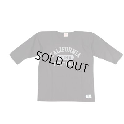 画像6: HIGHWAY NINE　ハイウェイナイン　 10/-TENJIKU ROUGH FIT FOOT BALL PRINT TEE　CALIFORNIA　WHITEホワイト/BLACKブラック