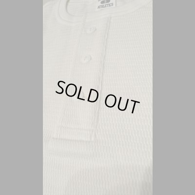 画像3: HIGHWAY NINE ハイウェイナイン HENRY-NECK ハニカムサーマルS/S Tee NATURAL ナチュラル