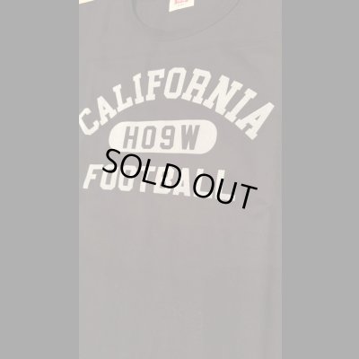 画像7: HIGHWAY NINE　ハイウェイナイン　 10/-TENJIKU ROUGH FIT FOOT BALL PRINT TEE　CALIFORNIA　WHITEホワイト/BLACKブラック