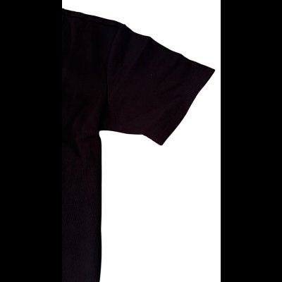 画像4: HIGHWAY NINE　ハイウェイナイン　C-NECK RIB　S/S　Tee　BLACK