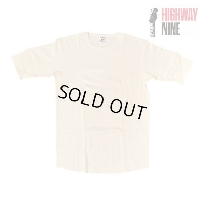 画像1: HIGHWAY NINE　ハイウェイナイン　C-NECK ハニカムサーマルS/S　Tee　NATURAL　ナチュラル