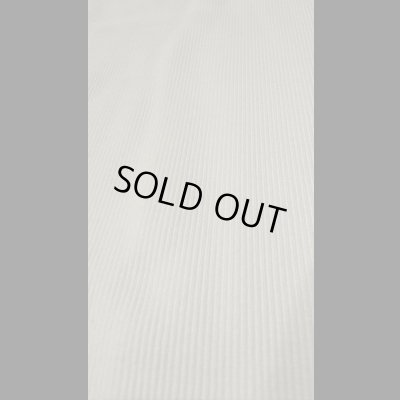 画像5: HIGHWAY NINE　ハイウェイナイン　U-NECK RIB　S/S　Tee　WHITE