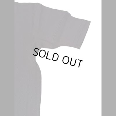 画像4: HIGHWAY NINE　ハイウェイナイン　C-NECK ハニカムサーマルS/S　Tee　BLACK ブラック