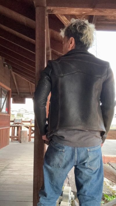 画像2: NAKED SUN Glory Days ネイキッドサン グローリーデイズBAFFALO DARK BROWN 44インチ