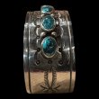 画像7: NAVAJO ナバホ族　HermanSmith　ハーマンスミス　Godber　ターコイズバングル (7)