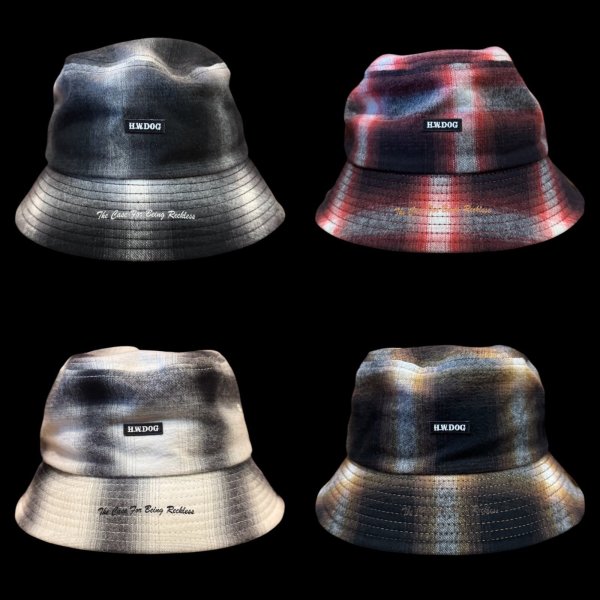 画像1: THE H.W.DOG&CO  OMBRE TRUCKER HAT (1)