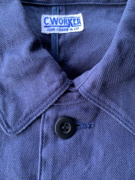 画像3: FINE CREEK  C-WORKS  Gilmer ギルモア CottonLinen コットンリネン NAVY ネイビー (3)