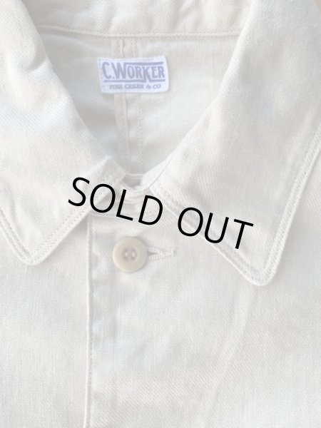 画像3: FINE CREEK  C-WORKS  Gilmer ギルモア CottonLinen コットンリネン Ivory アイボリー (3)