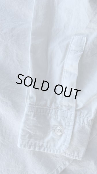 画像7: FINE CREEK  C- WORKS  Brooklyn  (Band collar shirt  ) WHITEホワイト (7)