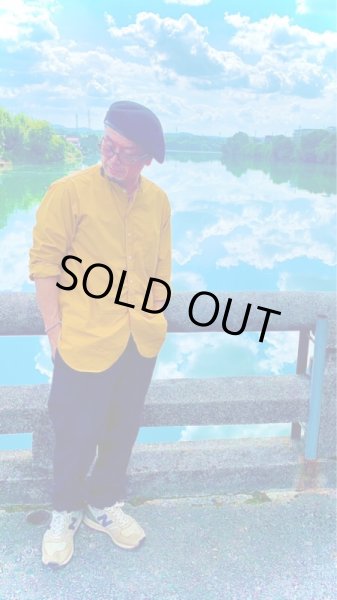 画像8: FINE CREEK  C- WORKS  Brooklyn  (Band collar shirt  ) Orangeオレンジ (8)