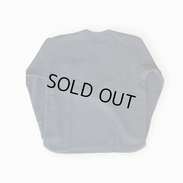 画像2: FINE CREEK  C- WORKS  Clifford  L/S ワッフル BLACK ブラック (2)