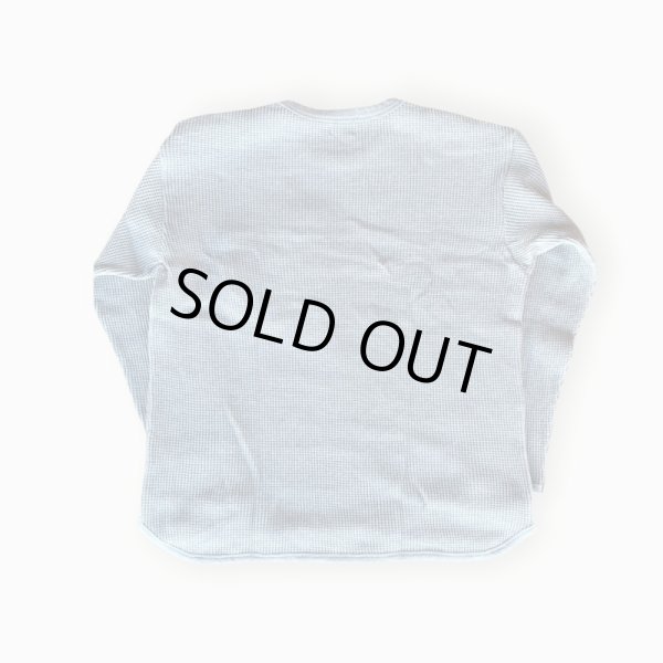 画像2: FINE CREEK  C- WORKS  Clifford  L/S ワッフル GRAY グレー (2)