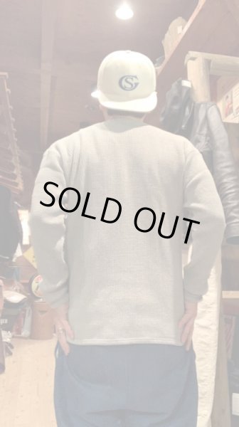 画像7: FINE CREEK  C- WORKS  Clifford  L/S ワッフル GRAY グレー (7)