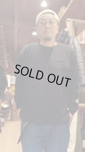 画像6: FINE CREEK  C- WORKS  Clifford  L/S ワッフル BLACK ブラック (6)