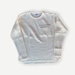 画像1: FINE CREEK  C- WORKS  Clifford  L/S ワッフル  WHITE ホワイト (1)