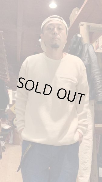 画像6: FINE CREEK  C- WORKS  Clifford  L/S ワッフル  WHITE ホワイト (6)