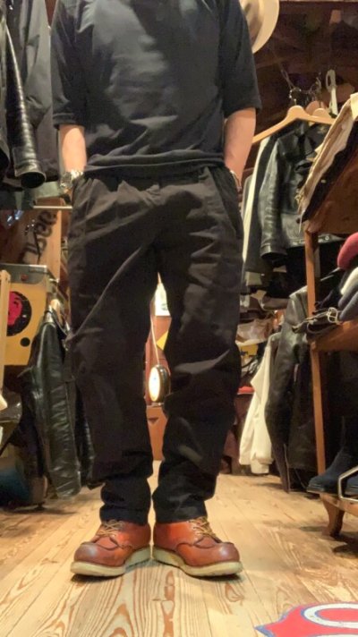 画像1: C WORKS シーワークス　Falk Chino　ＢＬＡＣＫ　ブラック