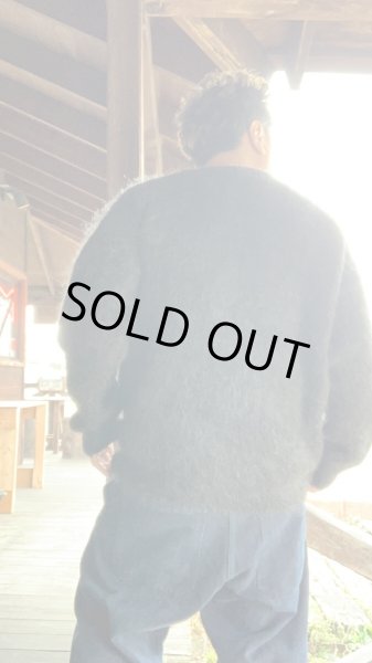 画像7: FINE CREEK  C- WORKS Right  ライト　モヘアニット　　ブラック (7)