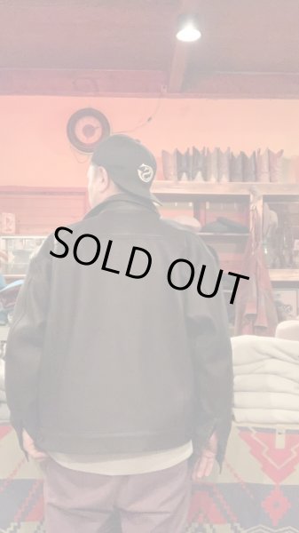 画像14: FINE CREEK  C-WORKS　Ban Field Deerバンフィールド鹿革　　BLACK (14)