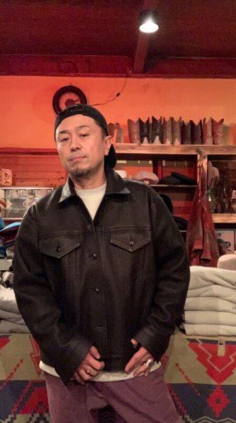 画像12: FINE CREEK  C-WORKS Ban Field Deerバンフィールド鹿革  BLACK (12)