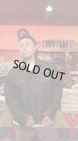 画像12: FINE CREEK  C-WORKS　Ban Field Deerバンフィールド鹿革　　BLACK (12)