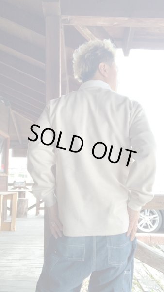 画像7: FINE CREEK  C- WORKS Eight  ラガーシャツ　　OATMEAL (7)