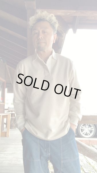 画像6: FINE CREEK  C- WORKS Eight  ラガーシャツ　　OATMEAL (6)