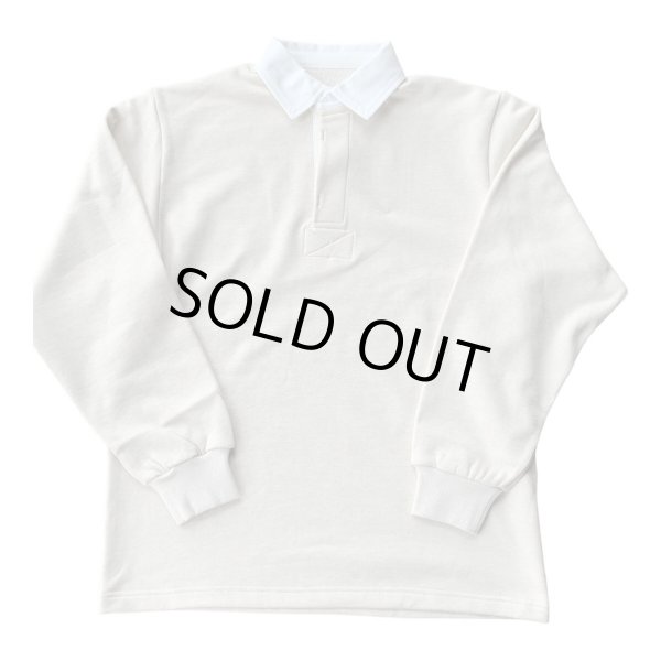 画像1: FINE CREEK  C- WORKS Eight  ラガーシャツ　　OATMEAL (1)